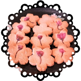 これぞ!　サクッ咲く桜のクッキー